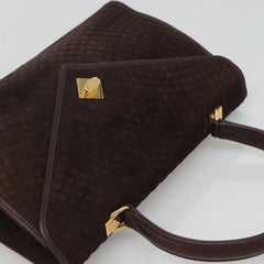 Bally Vintage Handbag Quilted suede