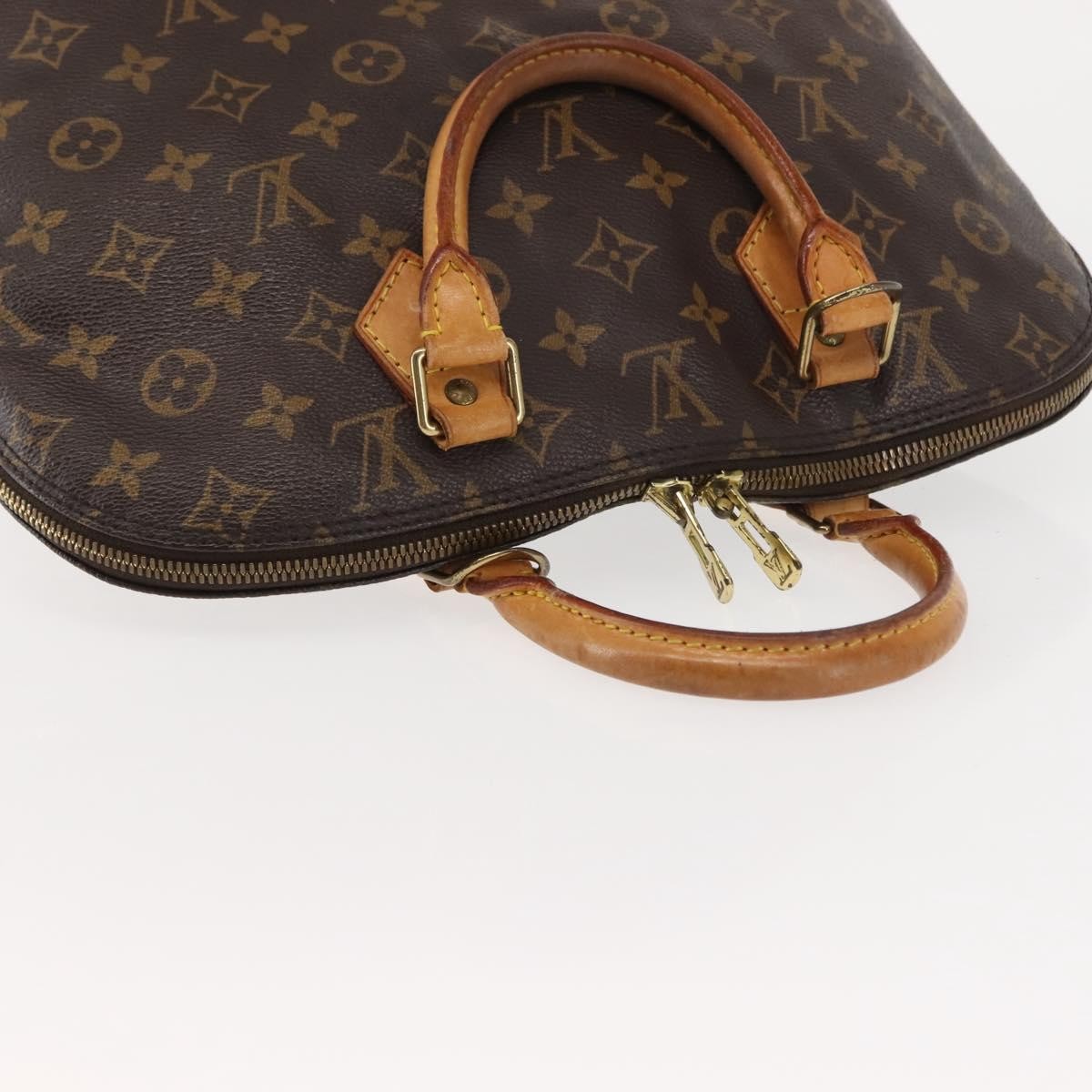 Louis Vuitton Alma Handbag Monogram Canvas