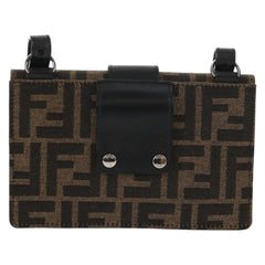 Fendi Baguette Convertible Belt Bag Zucca canvas