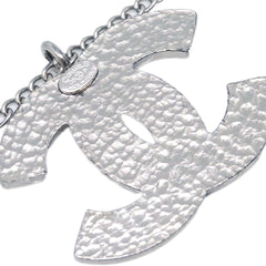 Chanel CC Pendant Necklace Metal