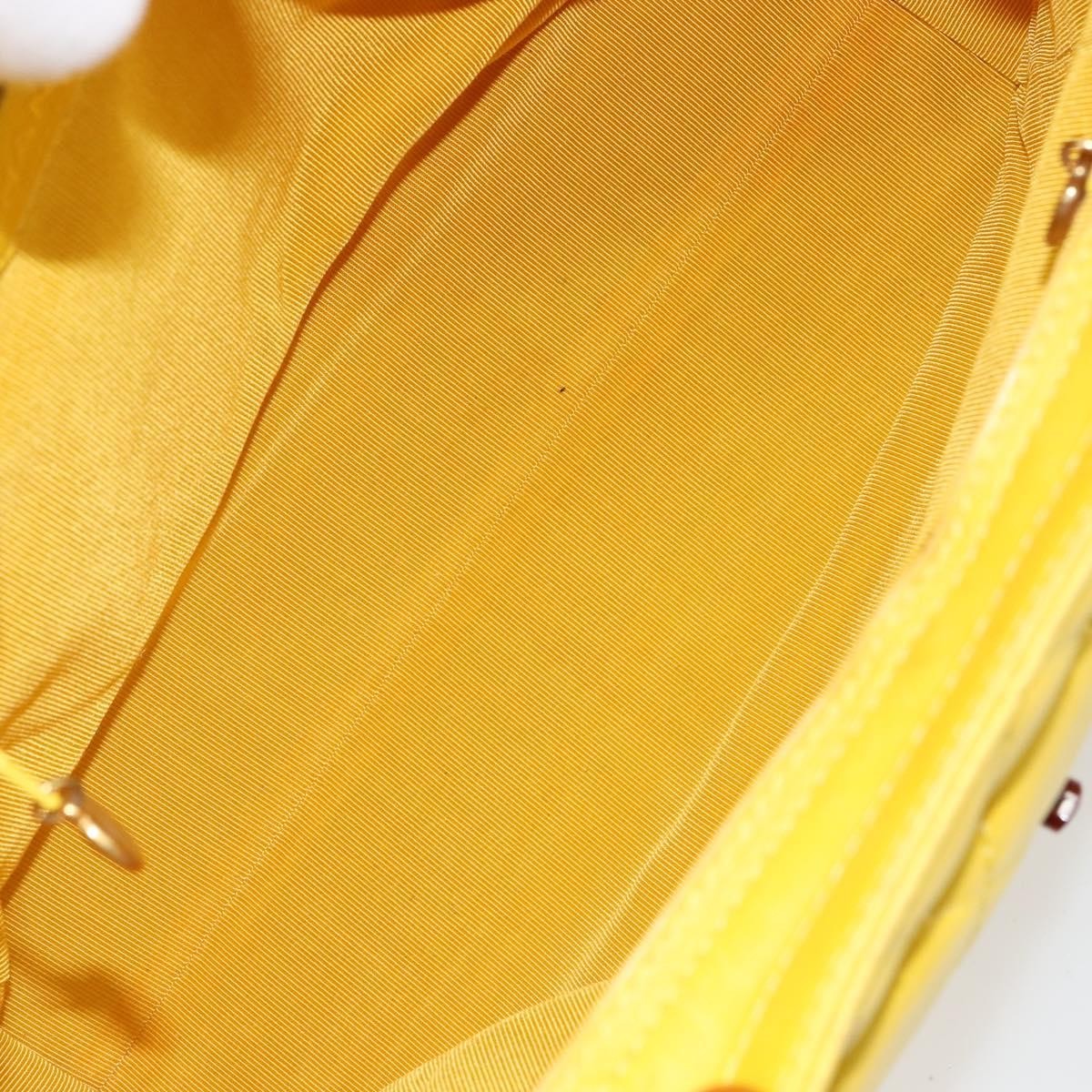 Chanel Vintage CC Resin Pocket Tote Quilted Leather