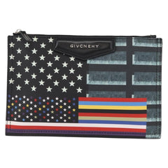 Givenchy Zipped Pouch Printed Leather