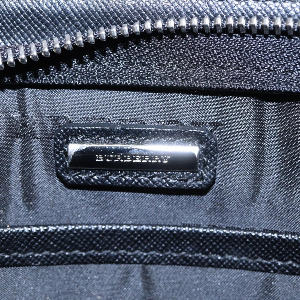 Burberry Zip Pouch Leather
