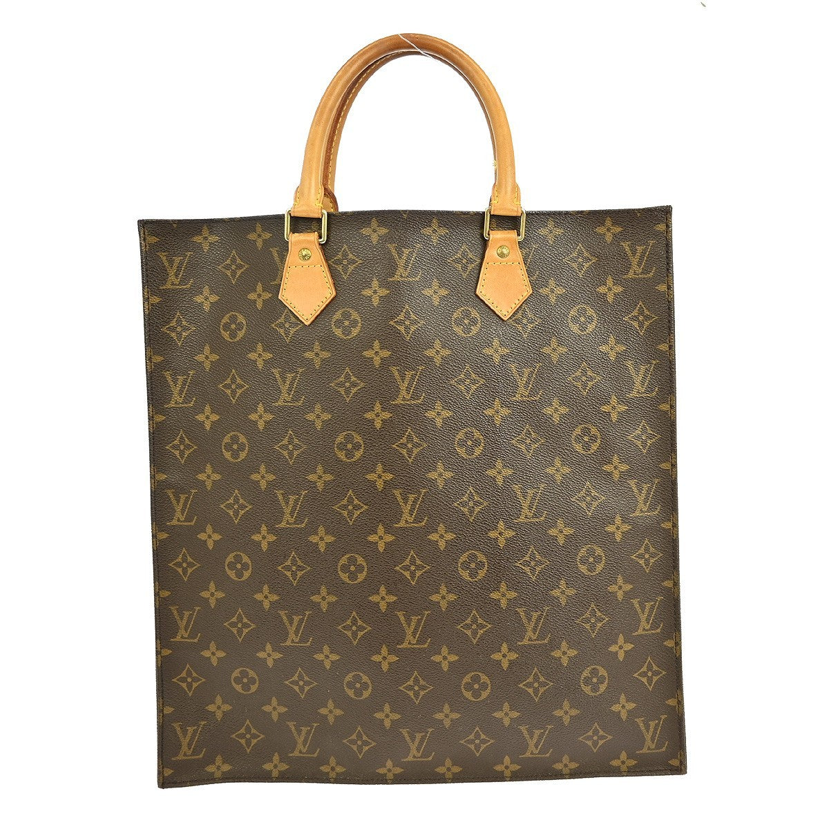Louis Vuitton Sac Plat Bag Monogram Canvas