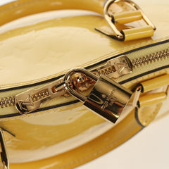Louis Vuitton Alma Handbag Monogram Vernis