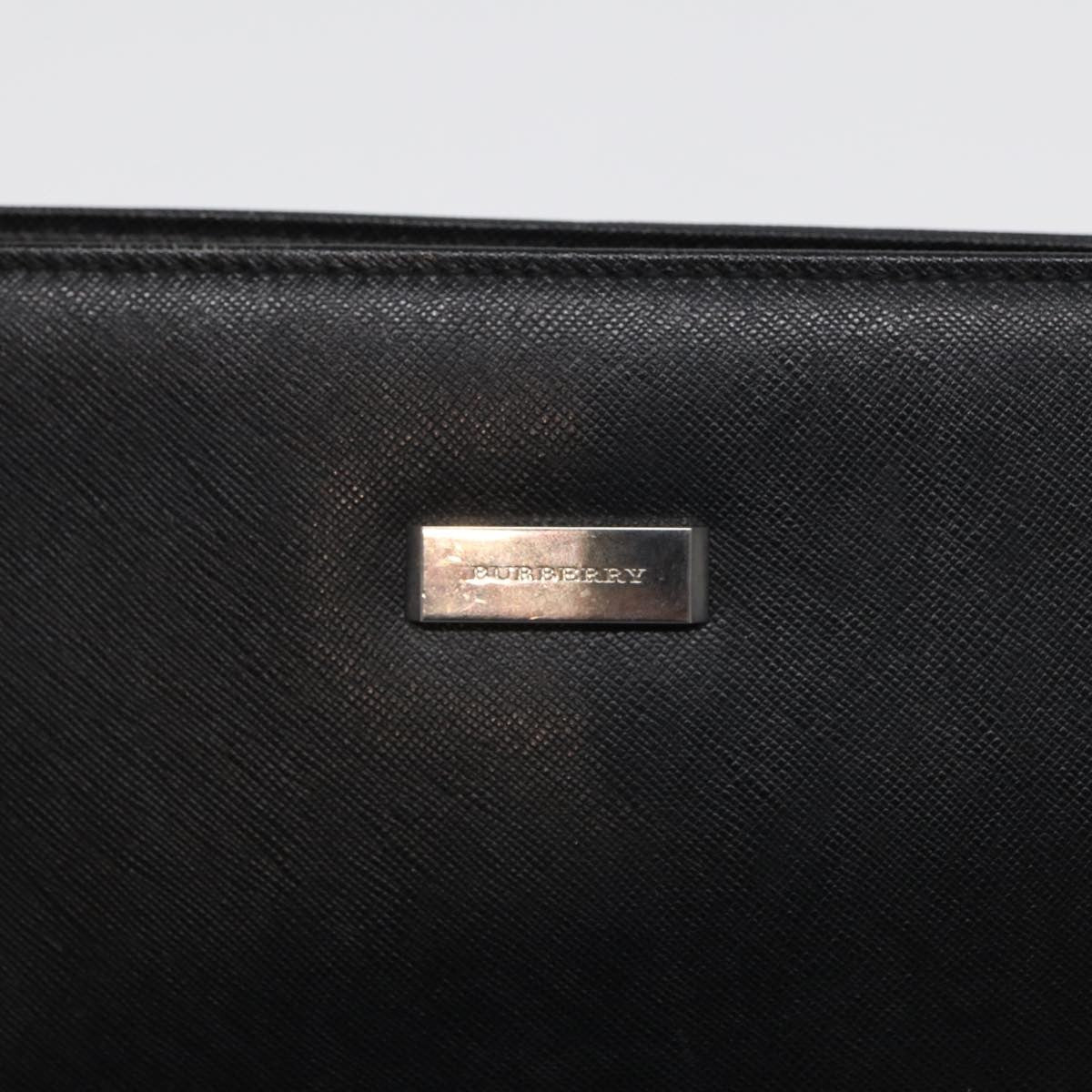 Burberry Zip Pouch Leather
