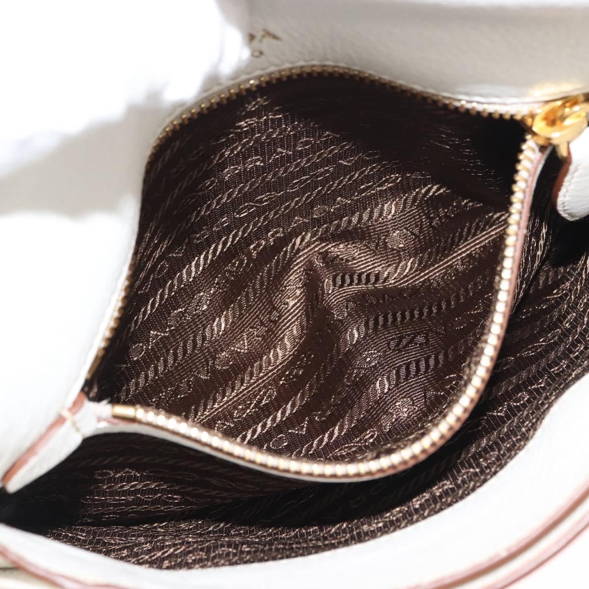 Prada Flap Crossbody Bag Vitello Daino