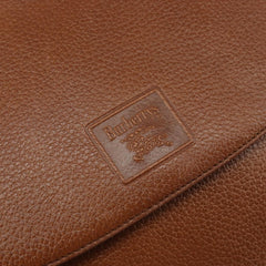 Burberry Flap Shoulder Bag Leather