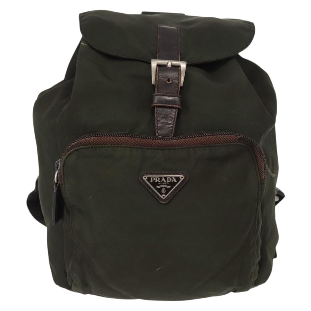 Prada Front Pocket Backpack Tessuto