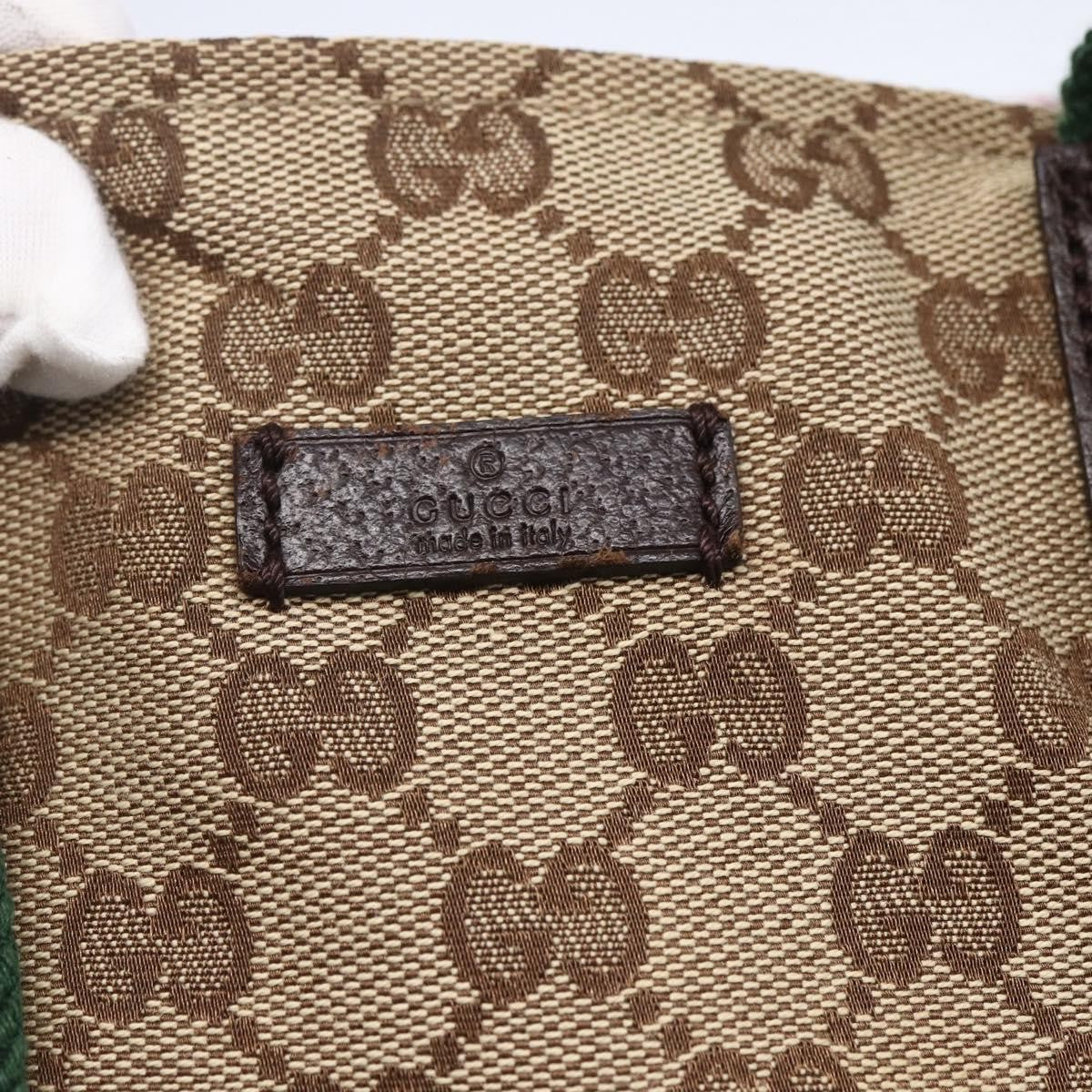 Gucci Web Zip Tote GG Canvas