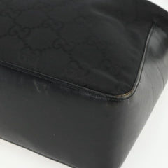 Gucci Vintage Zip Hobo GG Canvas and Leather