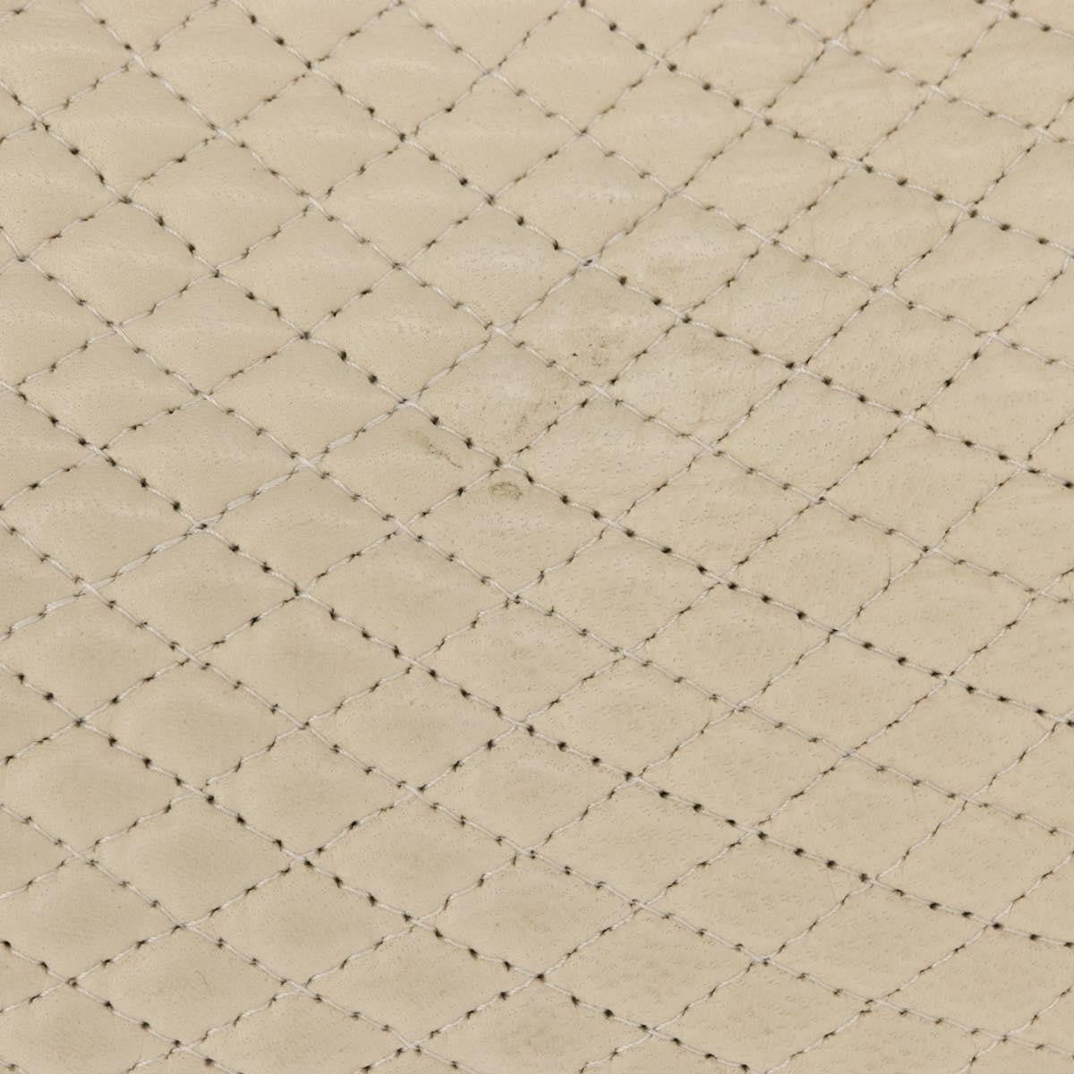 Bally Vintage Chain Shoulder Bag Quilted Leather