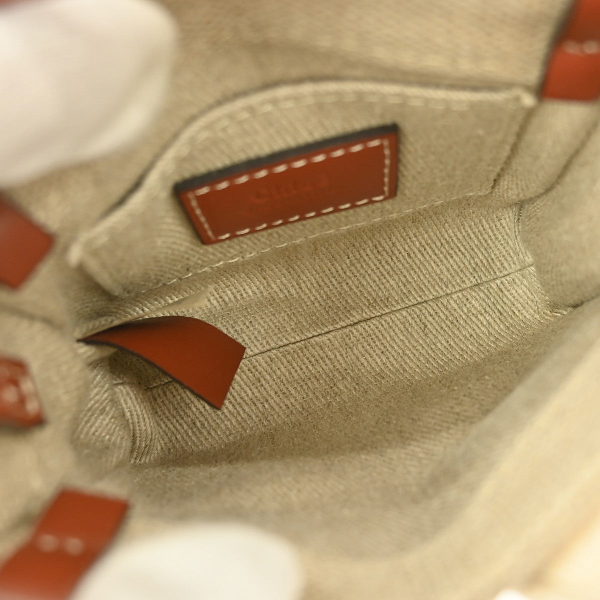 Chloe Woody Convertible Tote Canvas with Leather