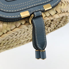 Chloe Marcie Basket Bag Raffia
