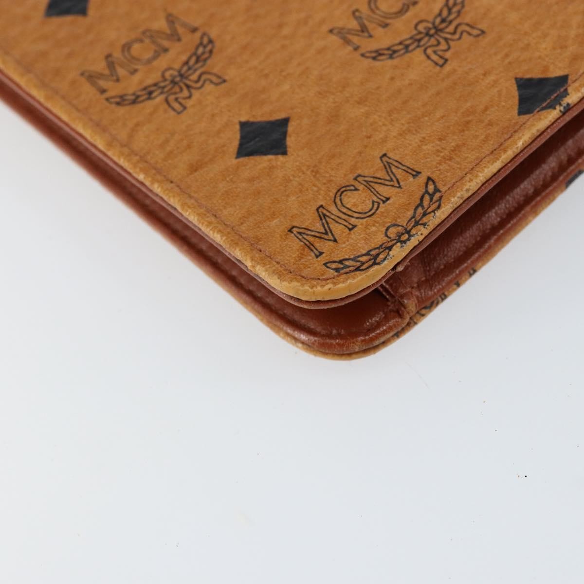 MCM Visetos Shoulder bag Canvas and Leather