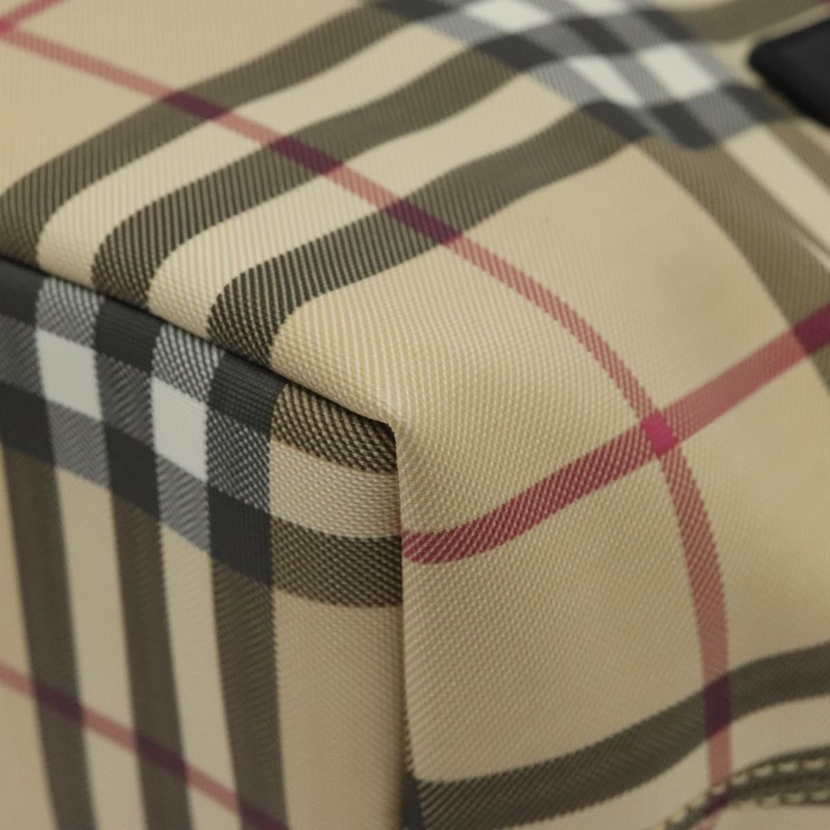 Burberry Nova Check Tote canvas check pattern