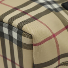 Burberry Nova Check Tote canvas check pattern