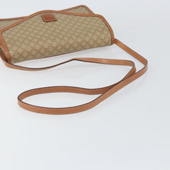 Celine Vintage Macadam Shoulder Bag Canvas