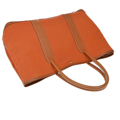 Hermes Garden Party Tote Canvas and Leather