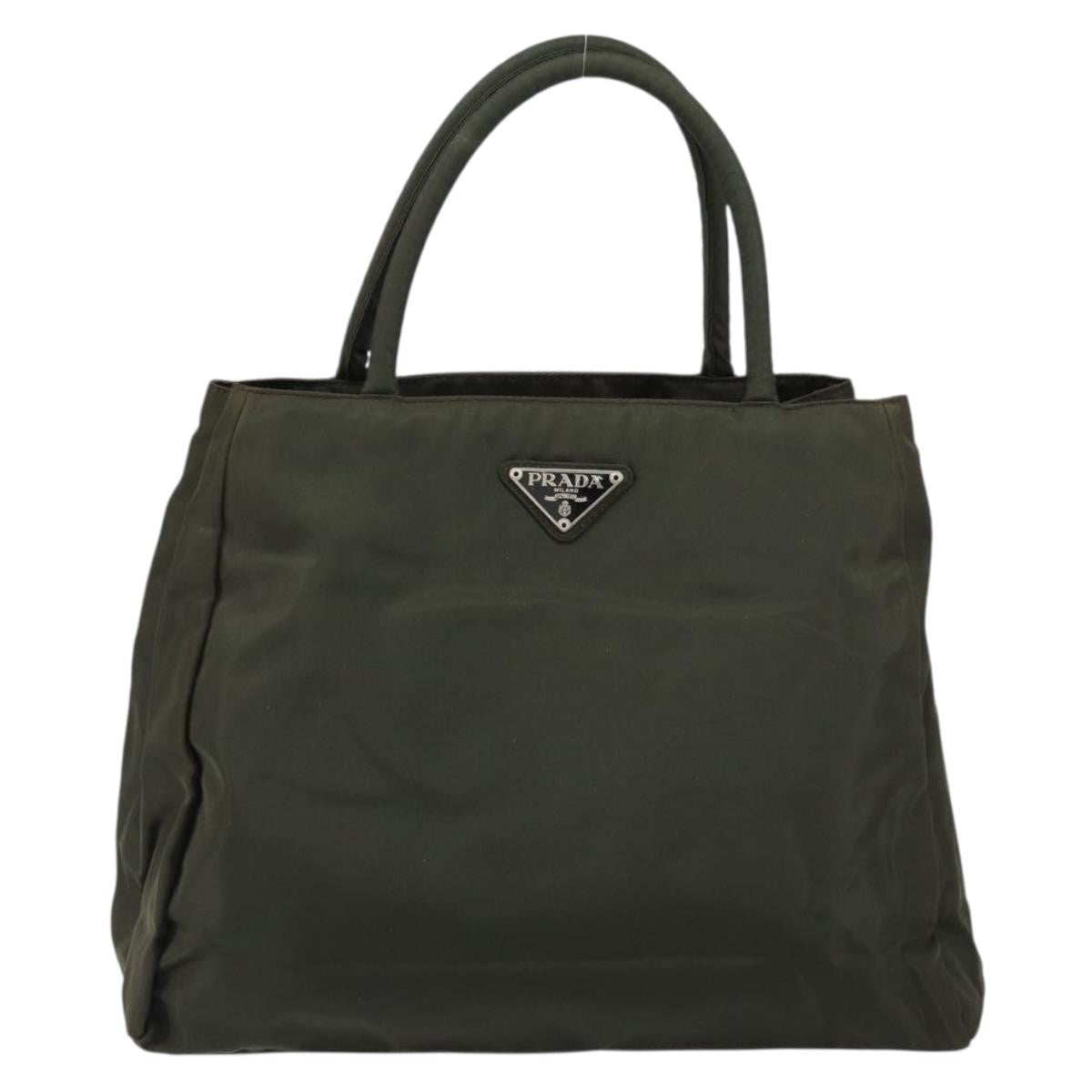 Prada Vintage Zip Tote Tessuto