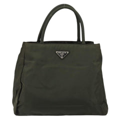 Prada Vintage Zip Tote Tessuto