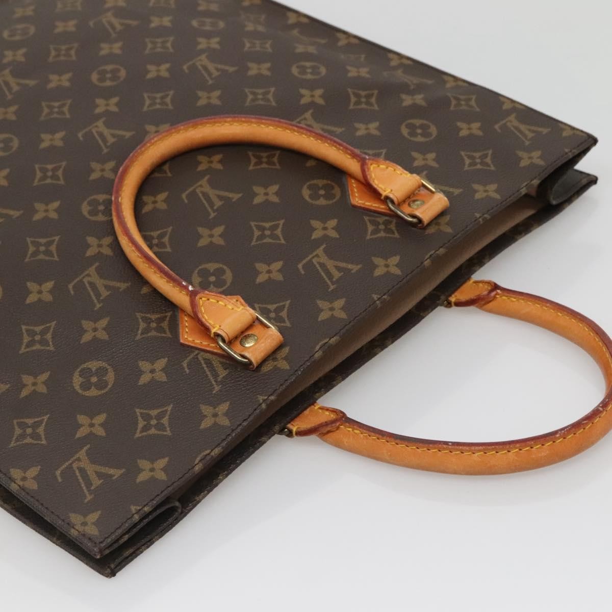 Louis Vuitton Sac Plat Bag Monogram Canvas
