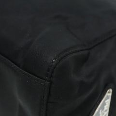 Prada Resin Handle Tote Tessuto