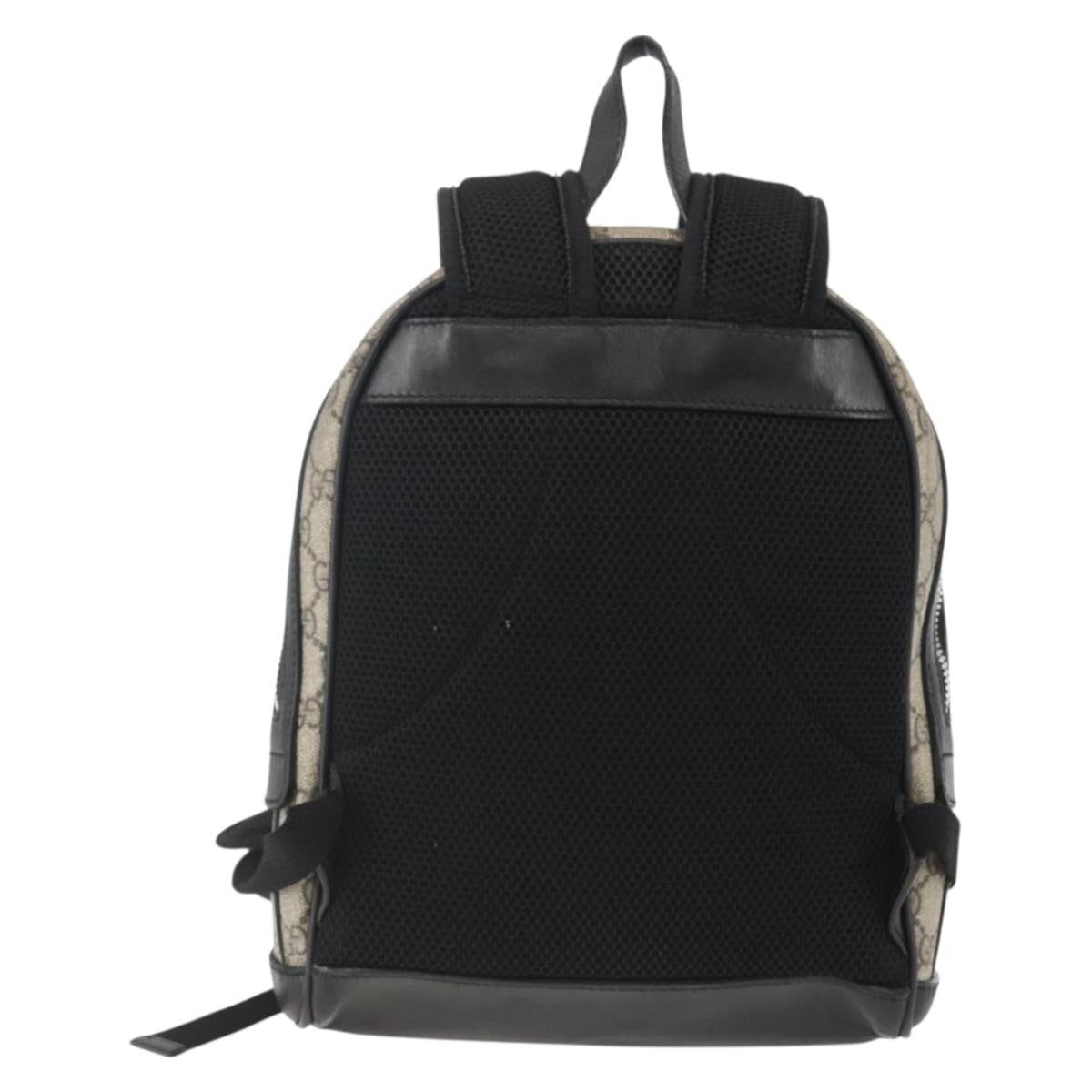 Gucci Zip Pocket Backpack Embellished GG Coated Canvas
