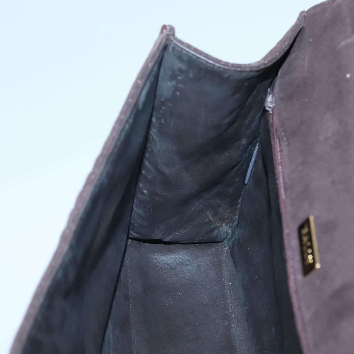 Bally Vintage Handbag Quilted suede