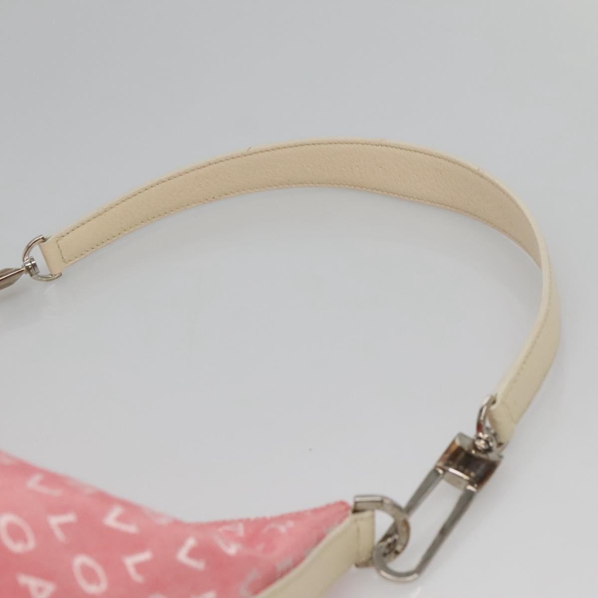 Bvlgari B.Zero1 Logomania Bag Canvas with Leather