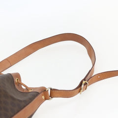 Celine Vintage Shoulder Bag Canvas