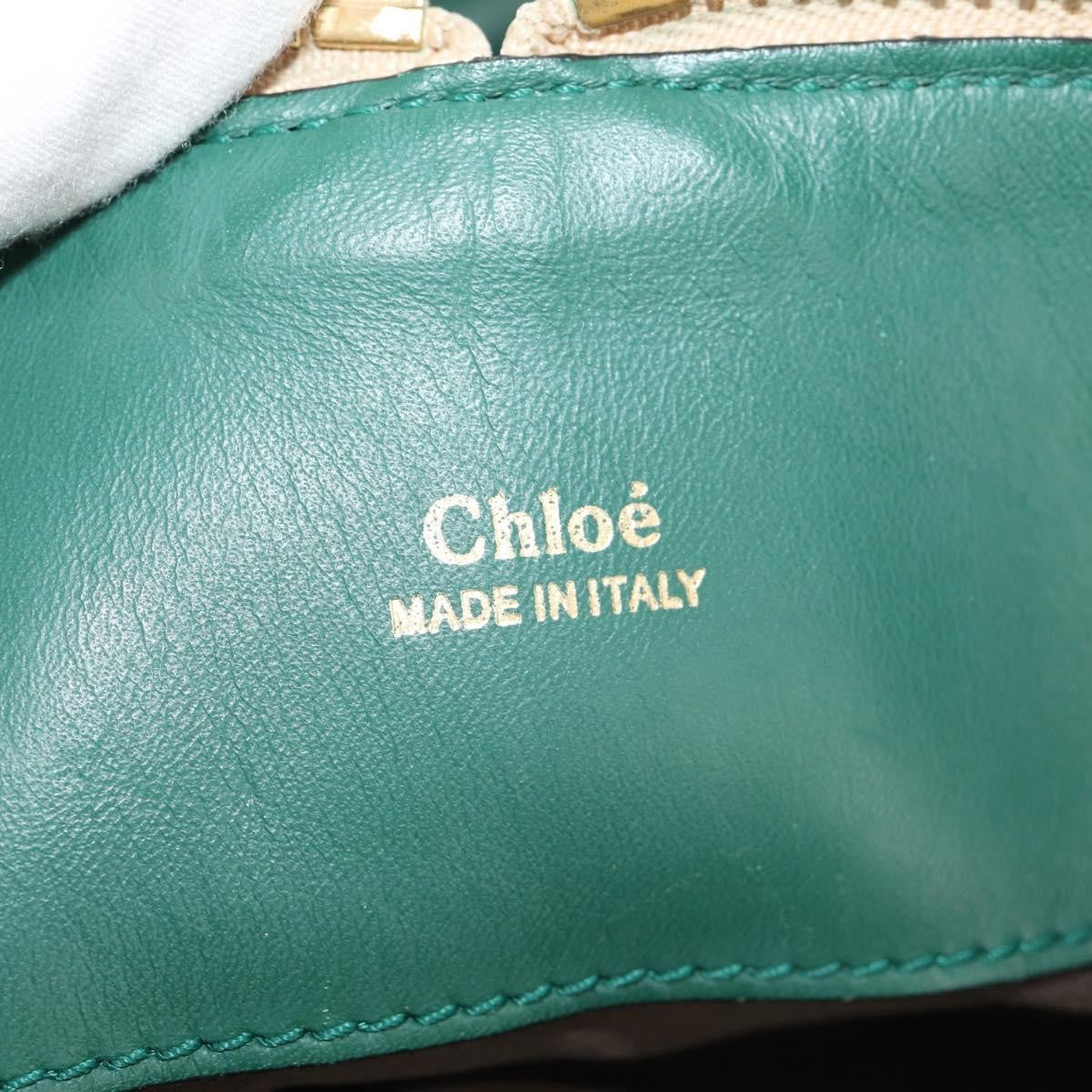 Chloe Bicolor Baylee Satchel Leather
