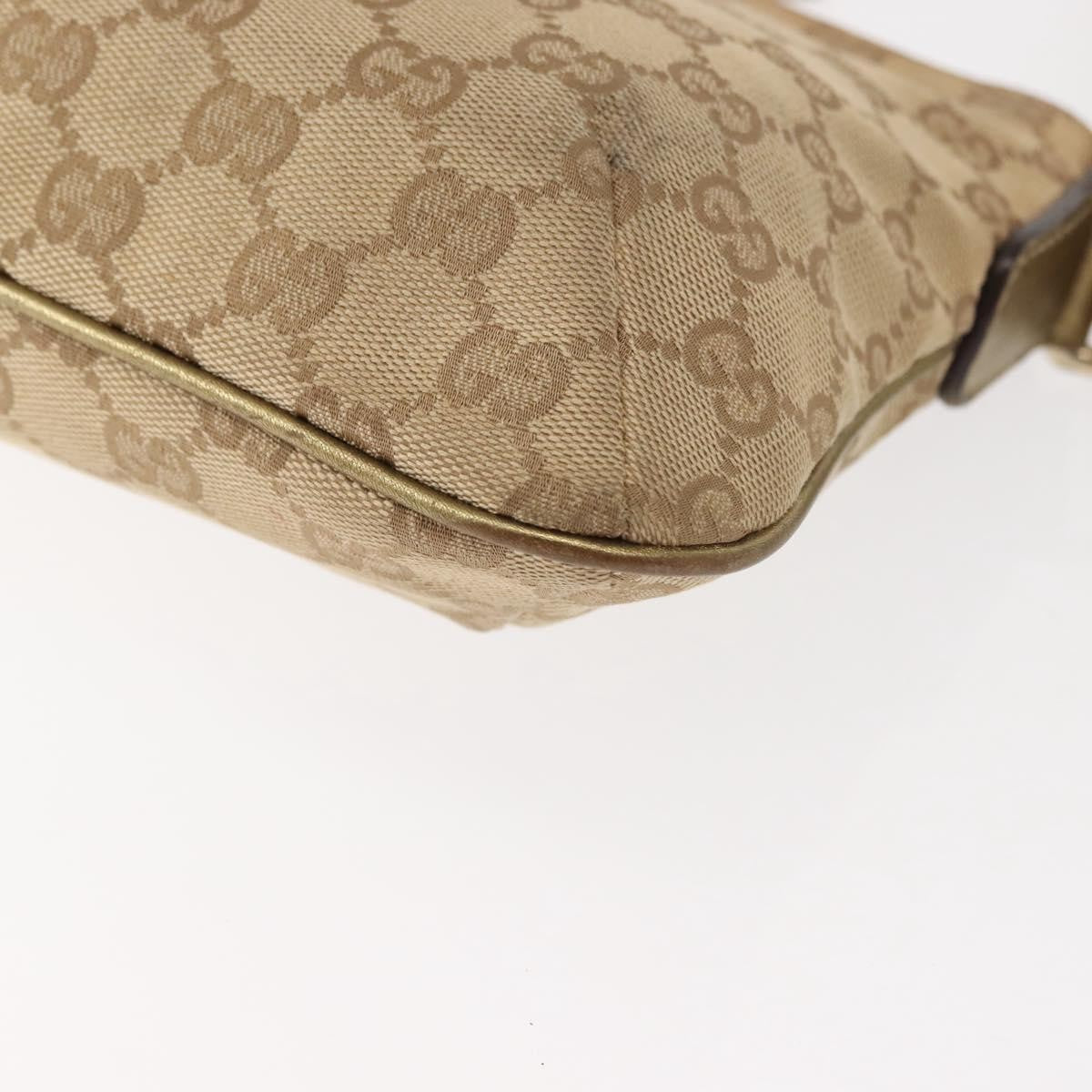 Gucci Web Strap Messenger Bag GG Canvas