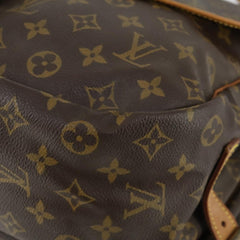 Louis Vuitton Saumur Handbag Monogram Canvas
