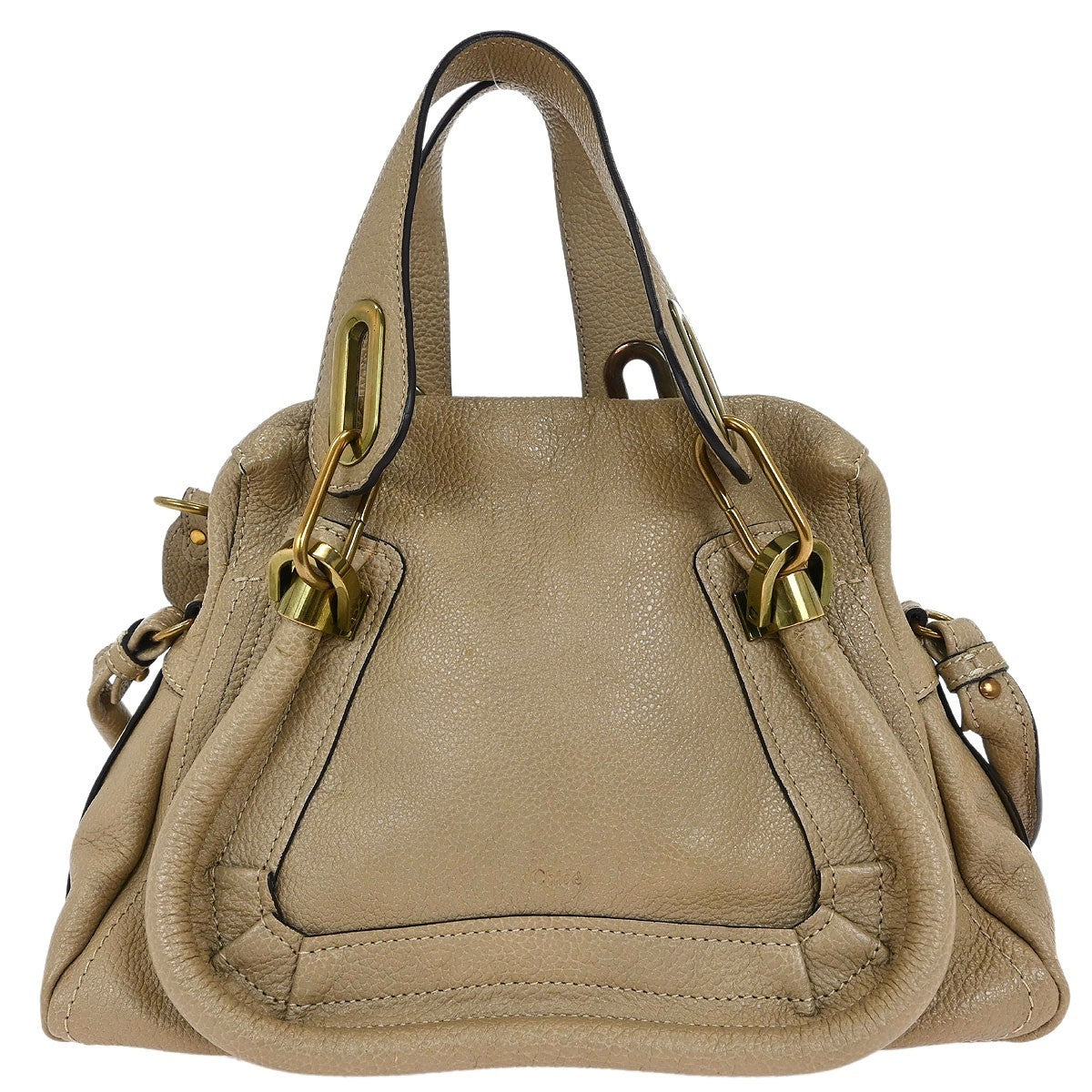 Chloe Paraty Top Handle Bag Leather