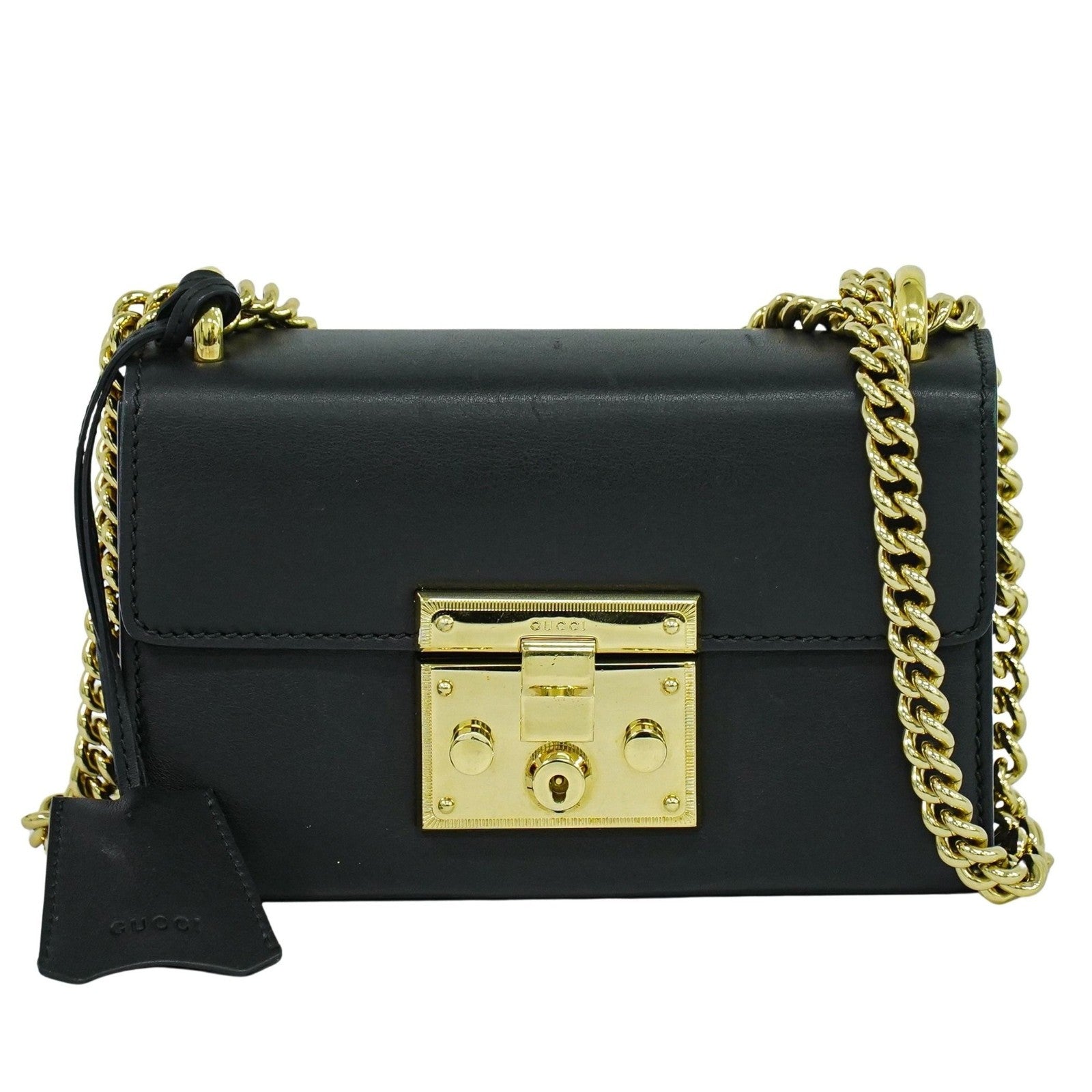 Gucci Padlock Shoulder Bag Leather