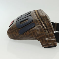 Fendi Mania Logo Waist Bag Zucca Coated Canvas
