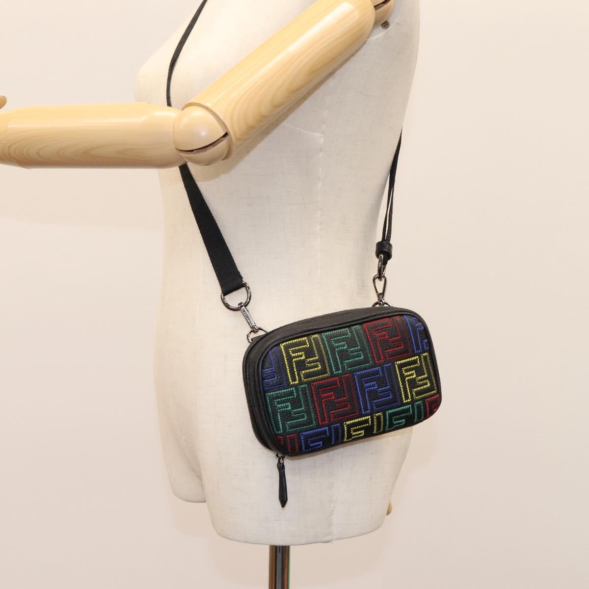 Fendi Camera Bag Zucca Embossed Leather