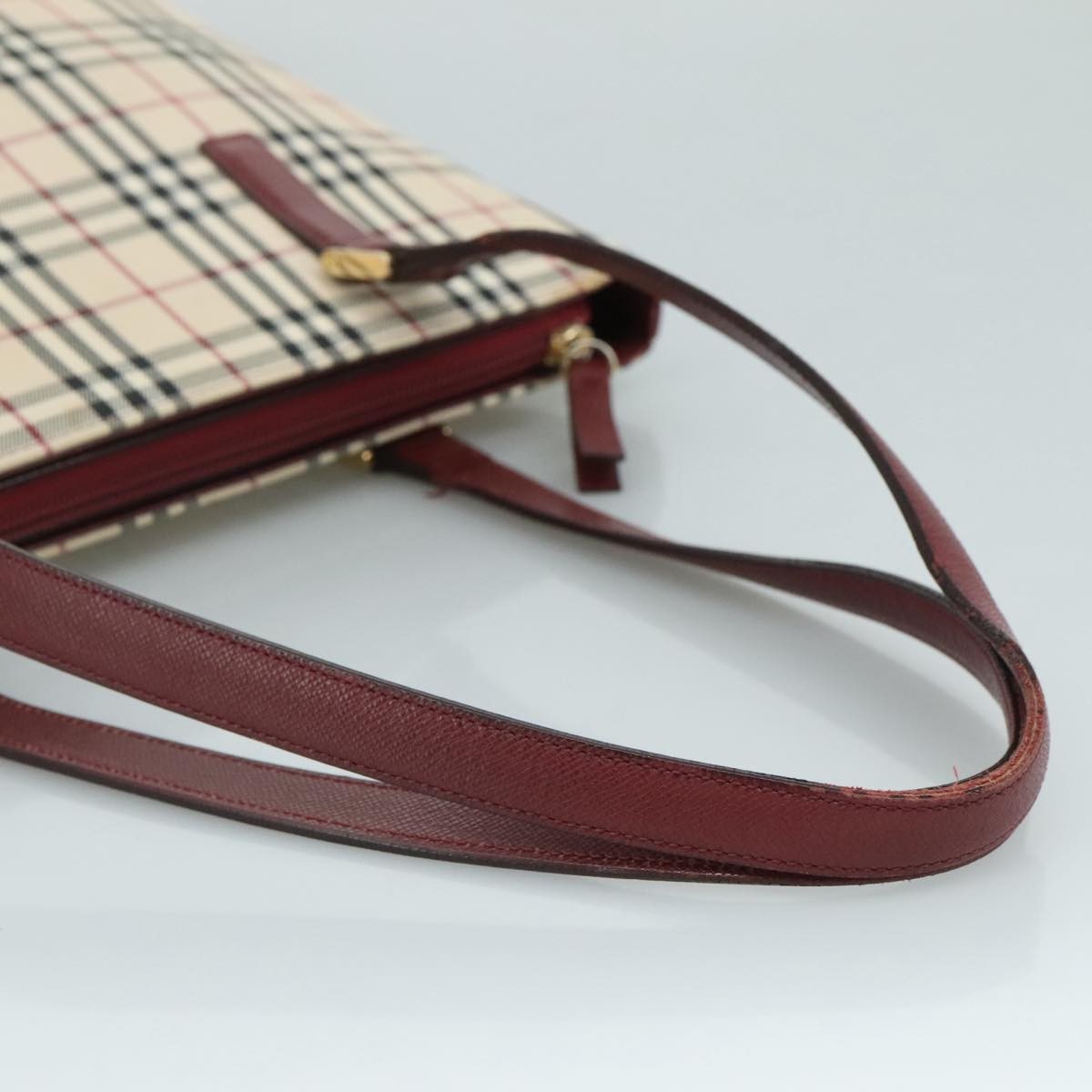 Burberry Nova Check Tote canvas check pattern