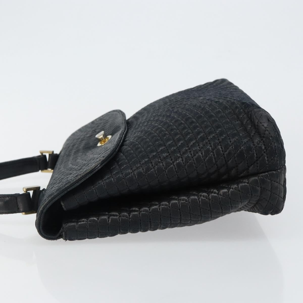 Bally Vintage Handbag Quilted Leather