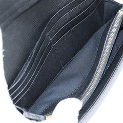 Fendi Monster Wallet on Chain Studded Leather