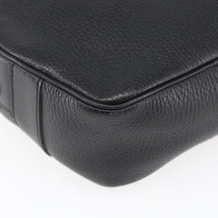 Celine Vintage Triomphe Shoulder Bag Leather