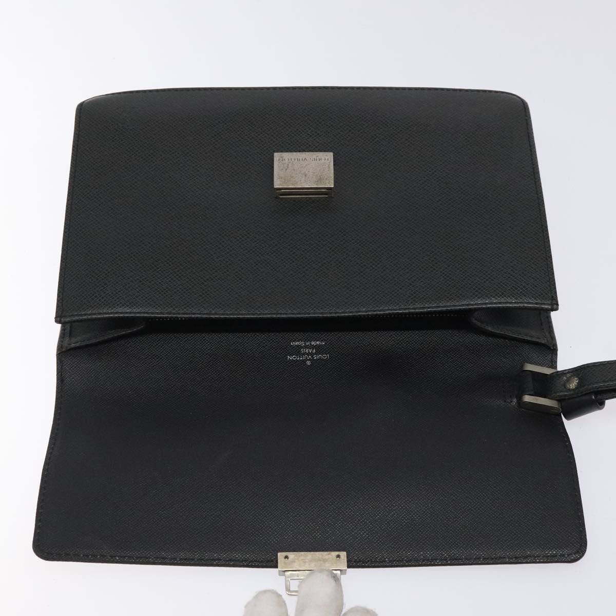 Louis Vuitton S Lock A4 Wristlet Pouch Macassar Monogram Canvas