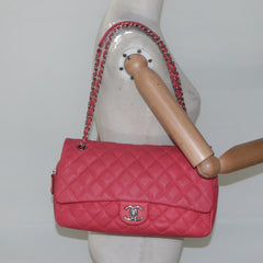 Chanel Easy Flap Bag Quilted Caviar