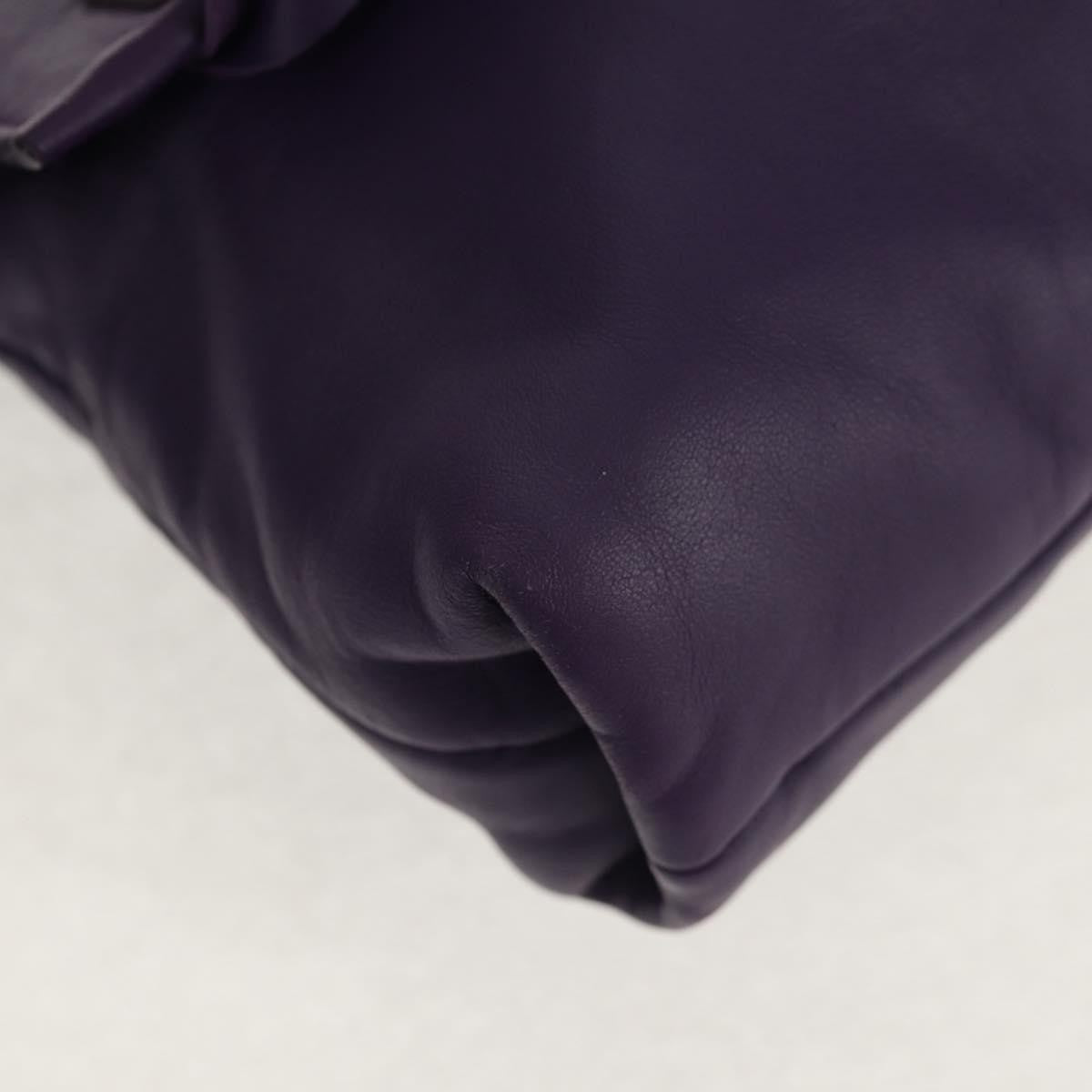 Prada Double Turn Lock Flap Bag Leather with Fringe