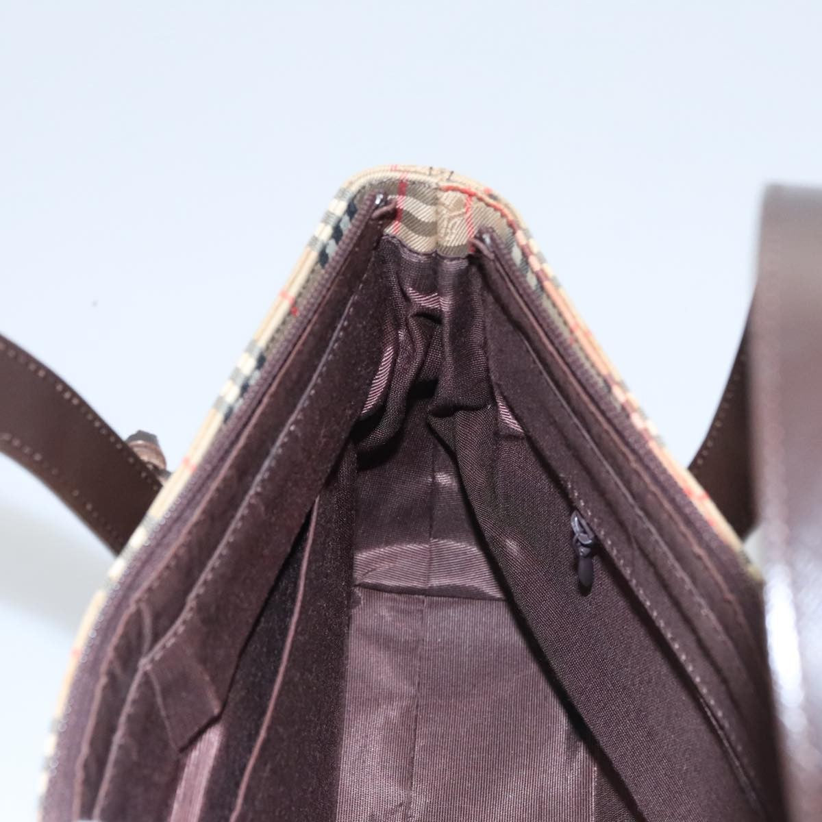 Burberry Nova Handbag Check Pattern