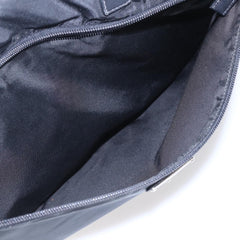 Prada Convertible Front Zip Briefcase Tessuto with Saffiano Leather