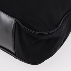 Gucci Vintage Bamboo Shoulder Bag Nylon