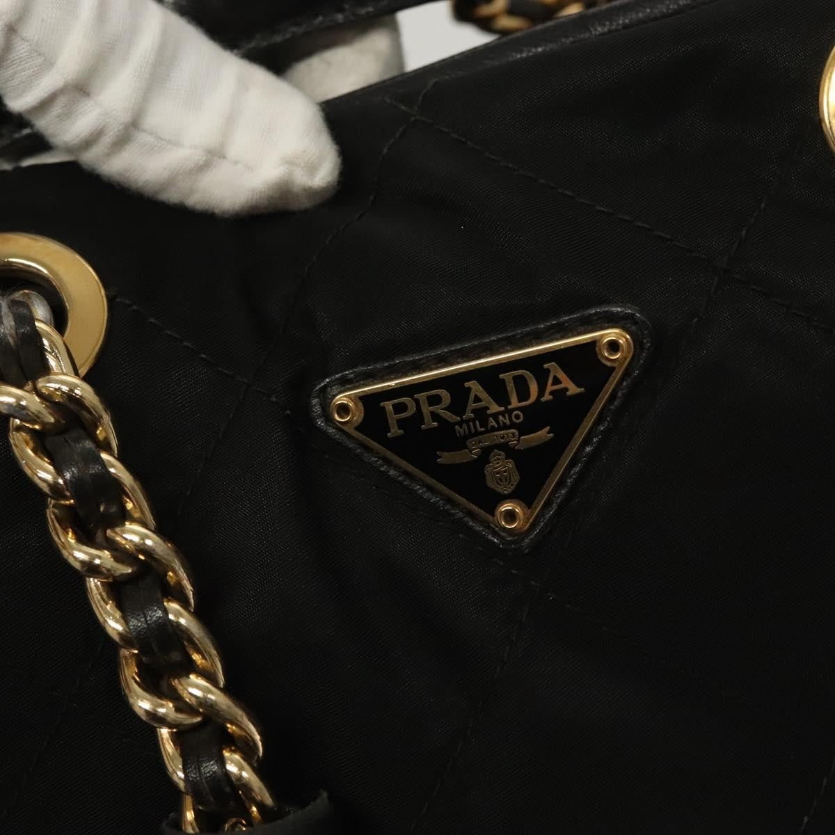 Prada Chain Shoulder Bag Tessuto