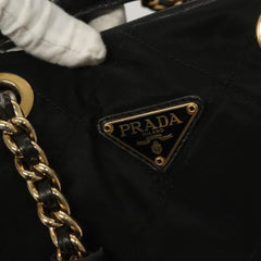 Prada Chain Shoulder Bag Tessuto
